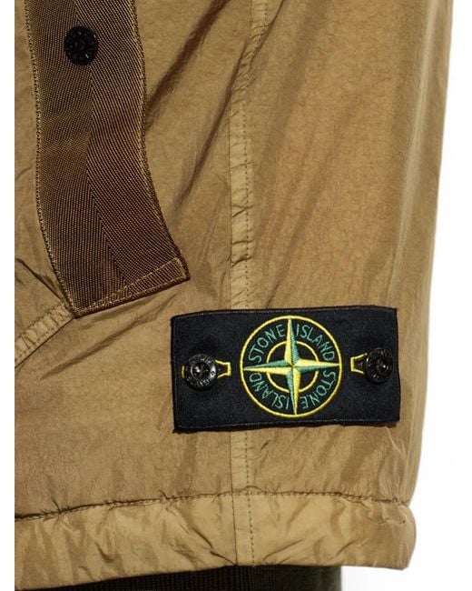 Stone Island Green Logo-Patch Gilet for men