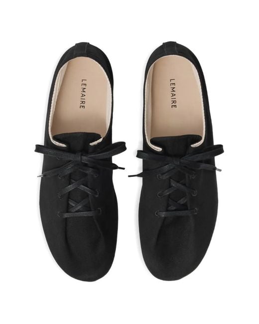Lemaire Black Souris Trainers for men