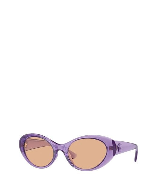 Versace Pink Cat-Eye Frame Sunglasses