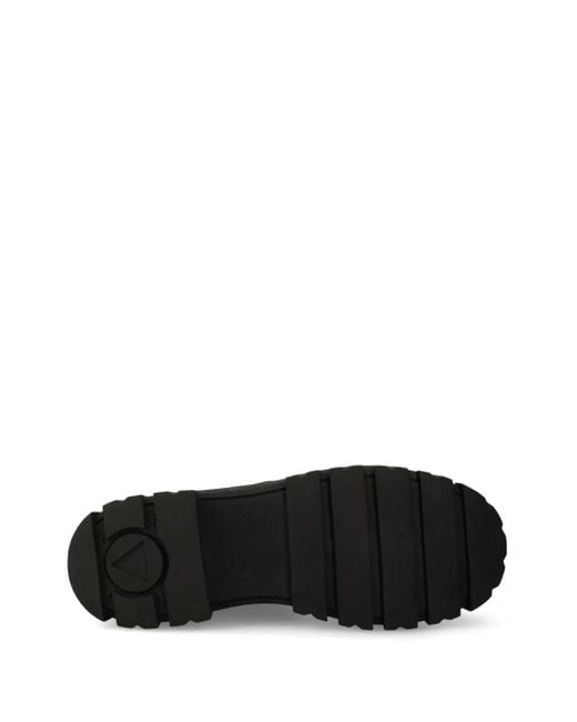 Guess Black Logo-Print Boots for men