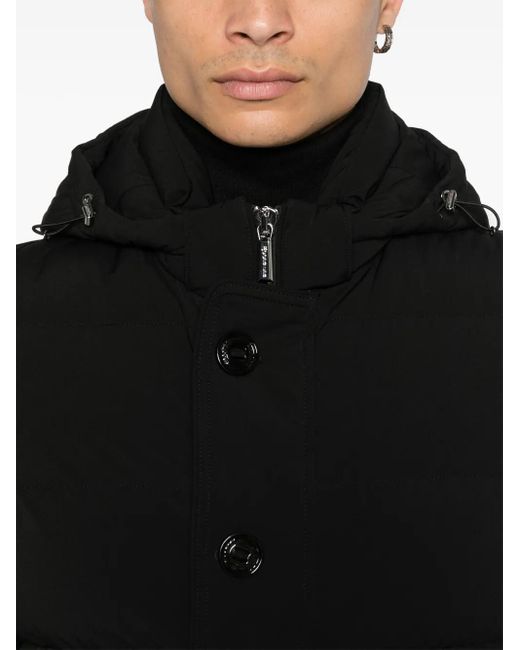Moorer Black Foscolo-Shm Jacket for men