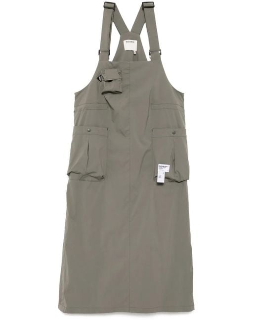 Musium Div. Gray Pinafore Dress