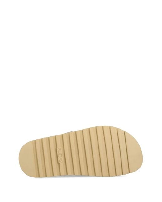 Guess Metallic Chain Link-Detail Sandals