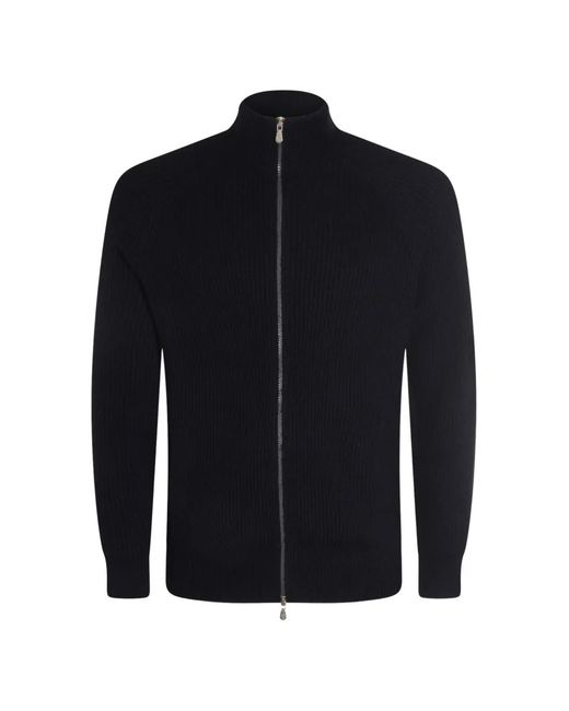 Brunello Cucinelli Geribbeld Vest in het Blue voor heren