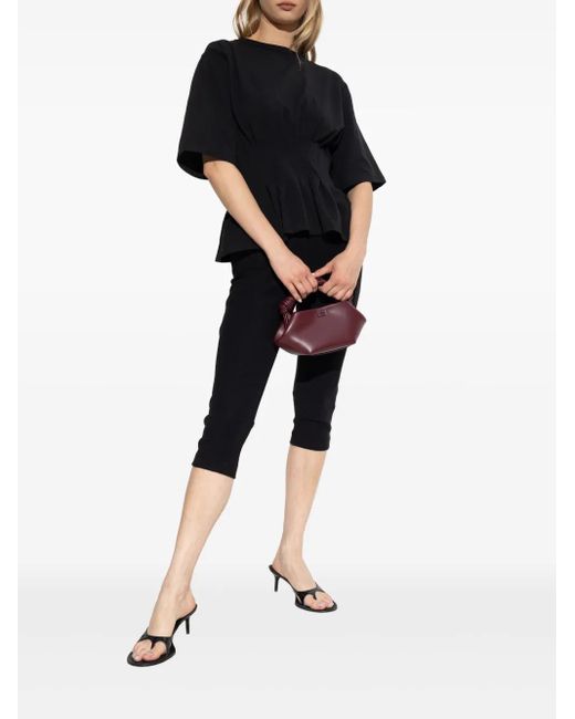 Gestuz Black Inez Blouse