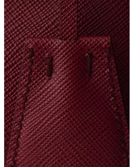 Prada Purple Mini Galleria Tote Bag