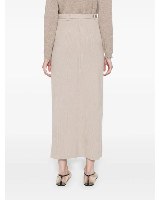 Max & Moi Natural Julie Maxi Skirt