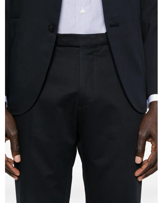 Boglioli Black Single-Breasted Suit for men