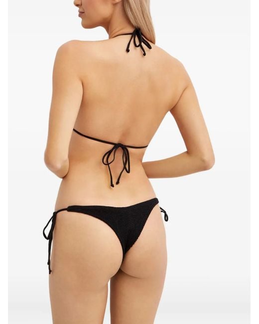 Bondeye Black Luana Triangle-Cups Bikini Top