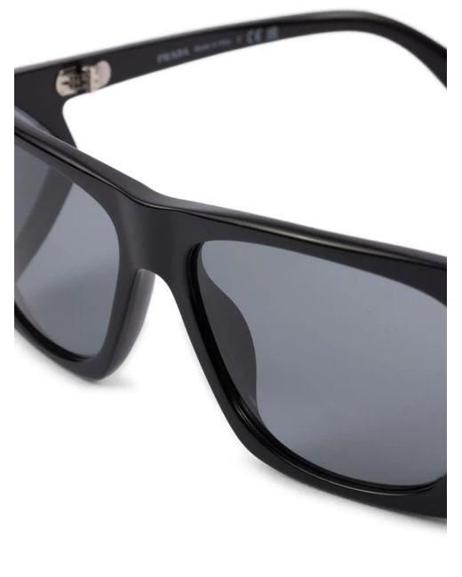 Gafas de sol con montura cuadrada Prada de color Gray