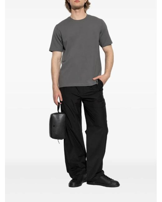 Theory Black Pleated Trousers for men