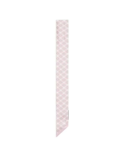 Bufanda Estampada Tagliatore de hombre de color White