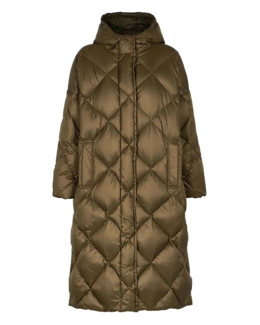 Stand Studio Green Farrah Quilted Coat
