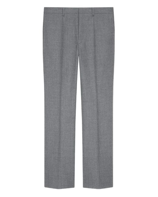 メンズ Givenchy Wool Trousers Gray
