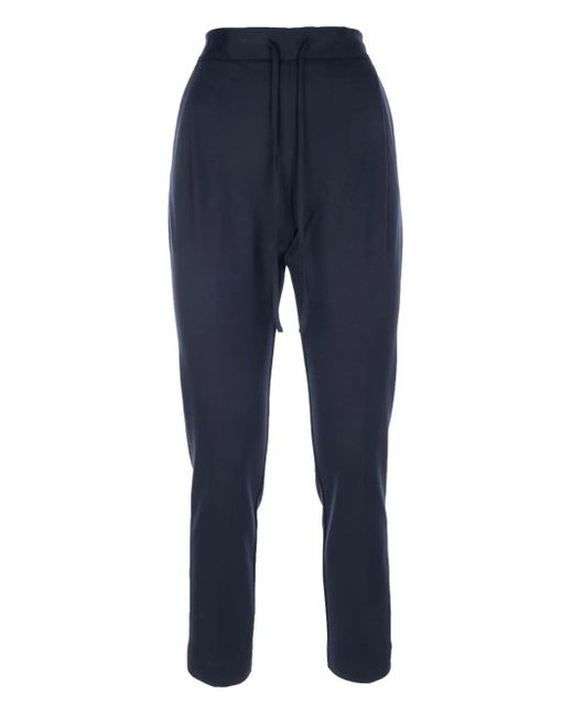 Fabiana Filippi Blue Drawstring-Waist Trousers