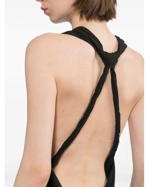 Helmut Lang Black Knot Dress