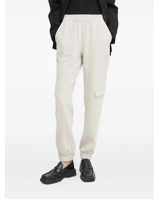 Pantaloni Sportivi Cargo Con Vita Elasticizzata di Bruuns Bazaar in White