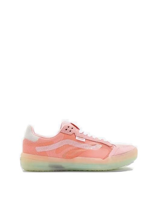 Vans Pink Evdnt Rw Ultimate Perforated Sneakers