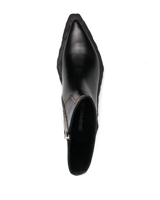 CAMPERLAB Black Oversized-Sole Venga Boots for men