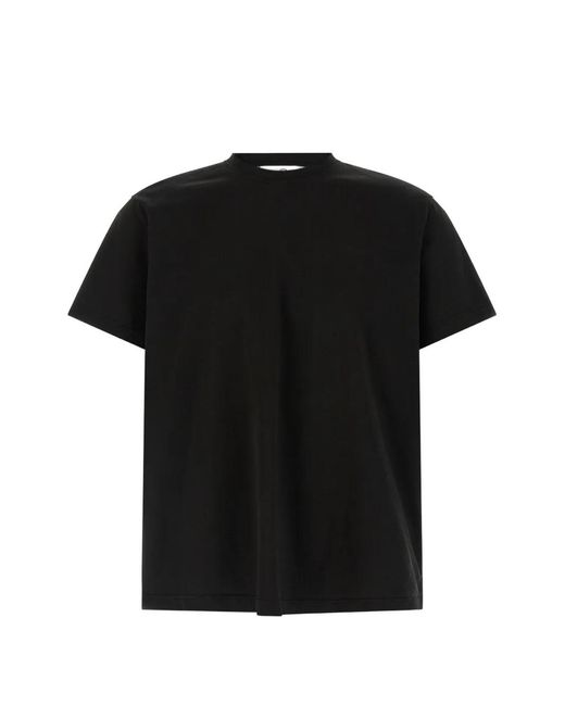 Riviera Black Crew-Neck T-Shirt for men