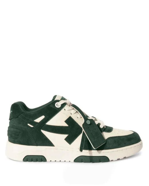 Off-White c/o Virgil Abloh Low-Top Sneaker in Green für Herren