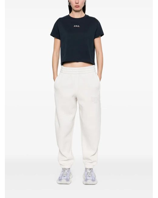 A.P.C. Blue X Asics Cloud T-Shirt