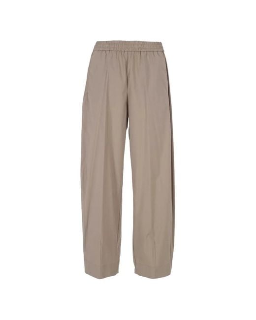 Herno Natural Elasticated-Waistband Trousers