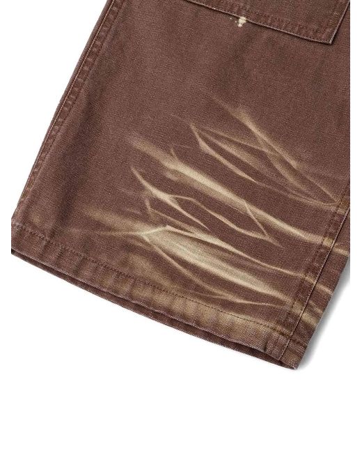 Evisu Daicock Gerafelde Jeans in het Brown voor heren