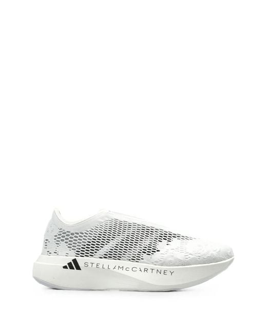 Adidas By Stella McCartney White X Stella Mccartney Adizero Evo Sl Sneakers