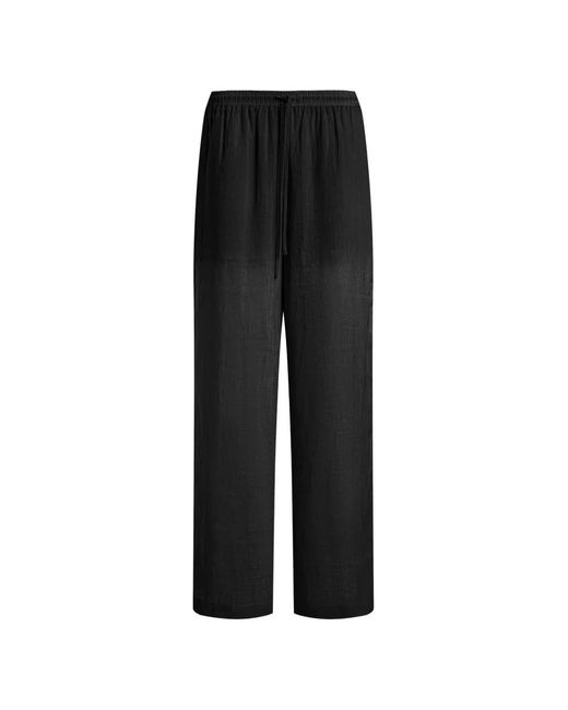 12 STOREEZ Black Mykonos Trousers