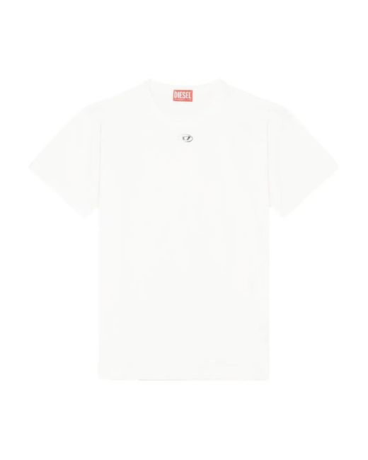 DIESEL White T-Normy-Od-S1 T-Shirt