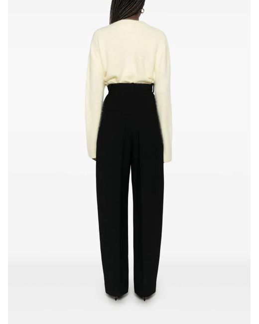 Khaite Black Maris Pant