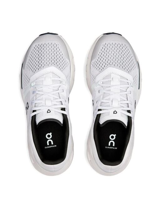 On Shoes White Cloudpulse "Wolf/ Sneakers for men