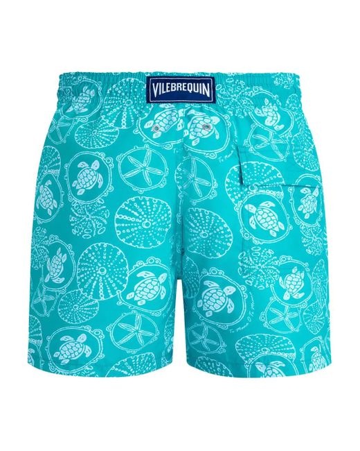 Vilebrequin Blue Swim Shorts Swimwear for men