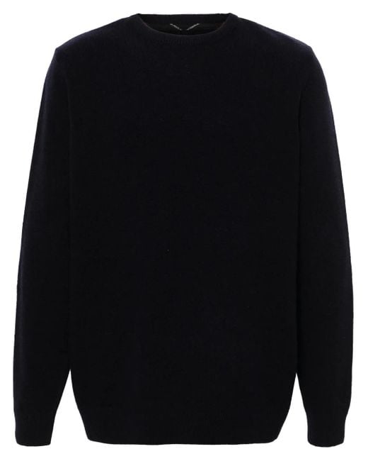 Barbour Blue 'Holden' Crew Neck Sweater for men