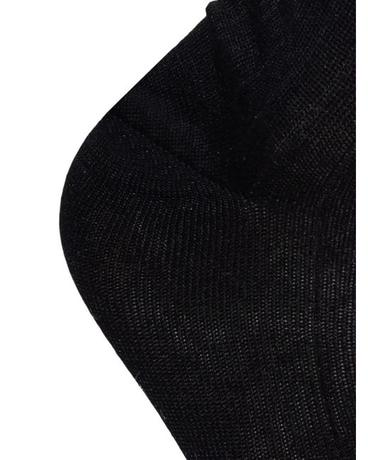 Maison Margiela Black Tabi Cut Socks for men