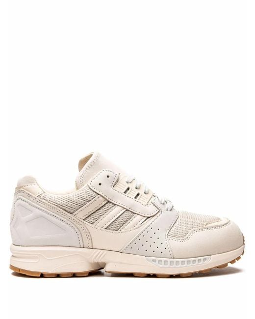 Adidas White X Highsnobiety Zx 8000 Sneakers