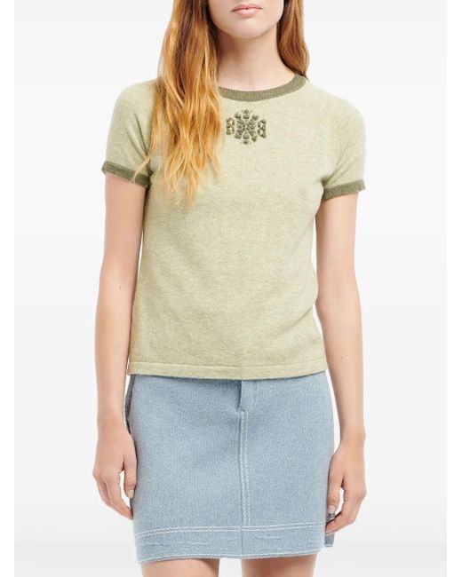 Barrie カシミア トップ Green