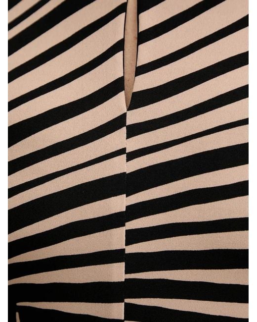 Joseph Ribkoff Black Patterned Midi Dress