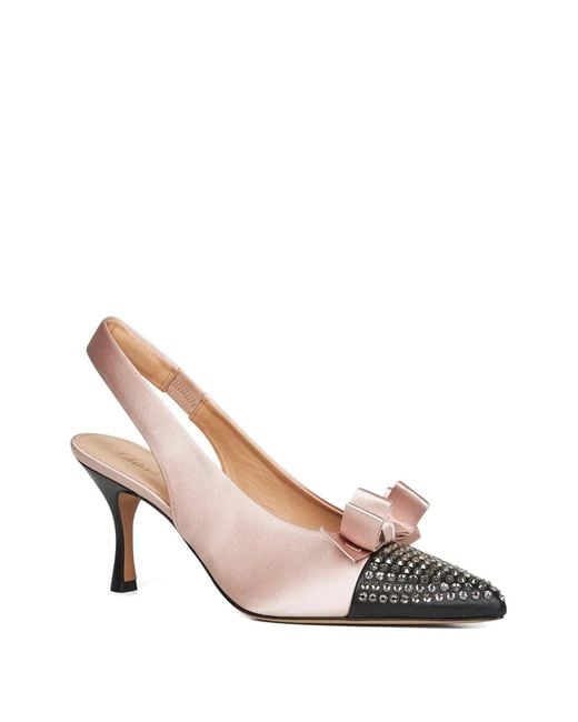 Chloé Pink Alba Bow Pumps