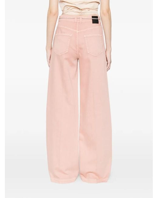 Marc Cain Pink Belted Jeans