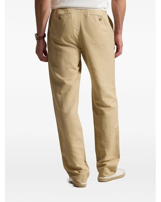 Polo Ralph Lauren Natural Bedford Classic-Fit Trousers for men