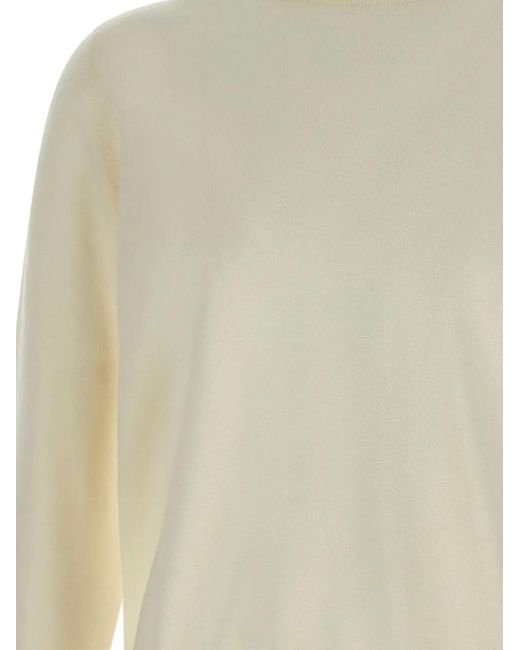 メンズ Gran Sasso Merino Sweater White