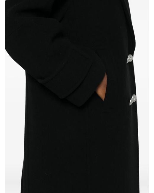 Pinko ダブルコート Black