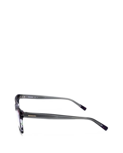 Missoni White Square-Frame Glasses