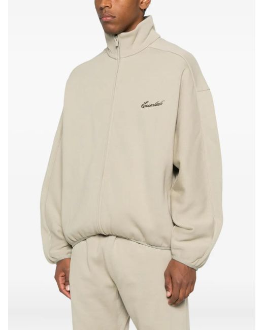 Fear Of God Natural High-Neck Zip-Up Sweatshirt for men