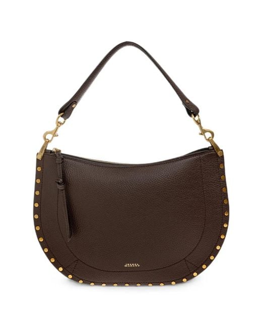 Isabel Marant Brown Oskan Soft Leather Shoulder Bag