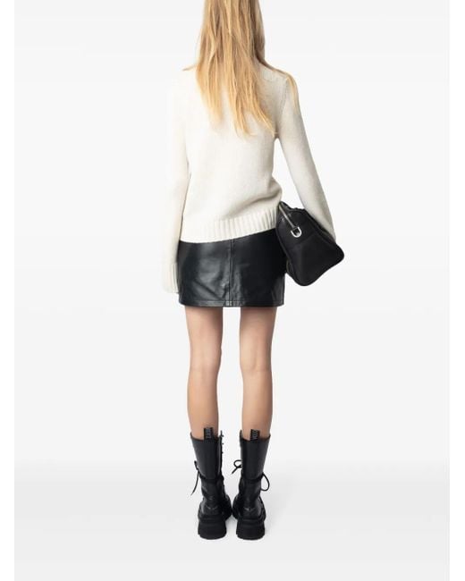 Zadig & Voltaire White Malty Sweater