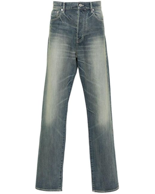 KENZO Bara Cropped-Jeans in Blue für Herren
