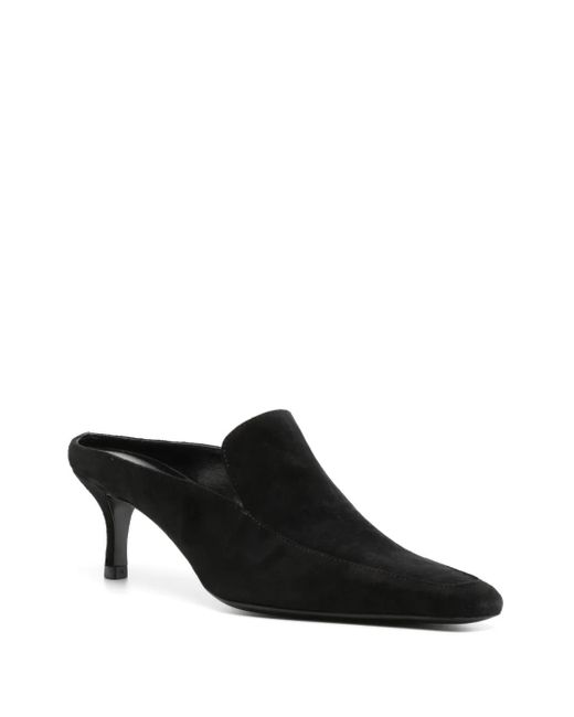 Rejina Pyo Black 60Mm Kitten Mules